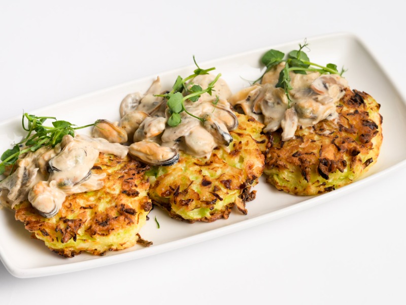 Оладки з капусти