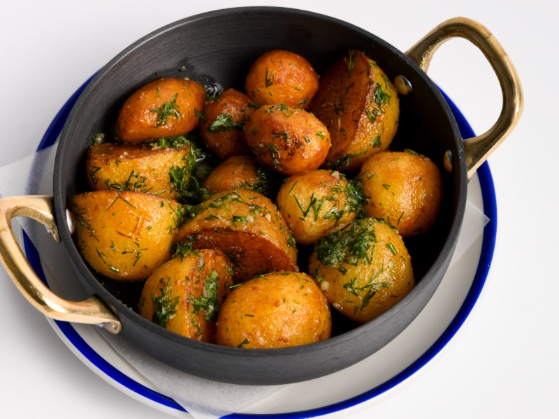 Картопля молода смажена