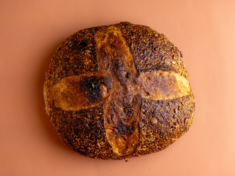 З журавлиною та горіхом