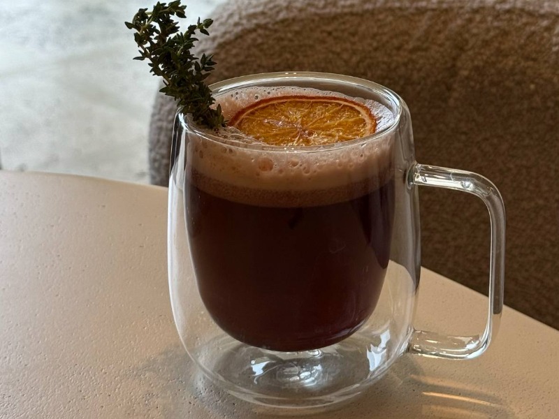 Гарячий лимонад Смородина-печиво