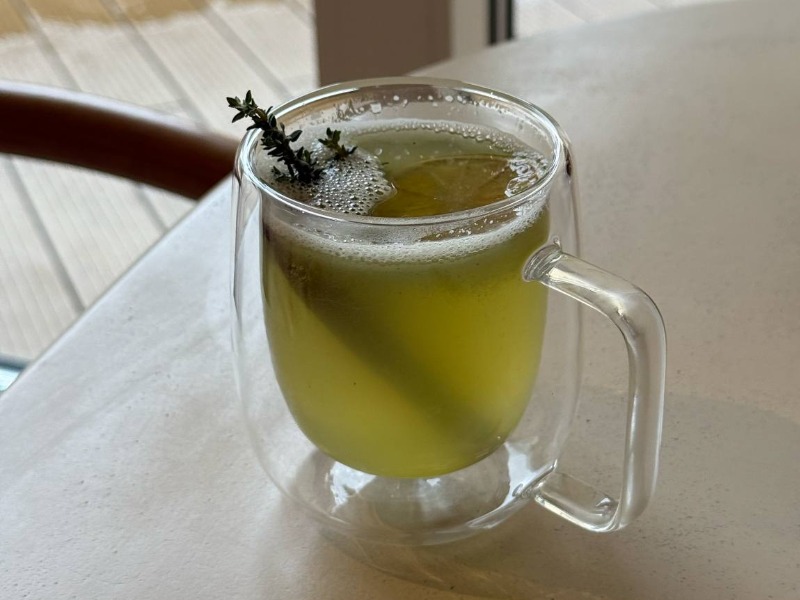 Гарячий лимонад Яблуко-синабон