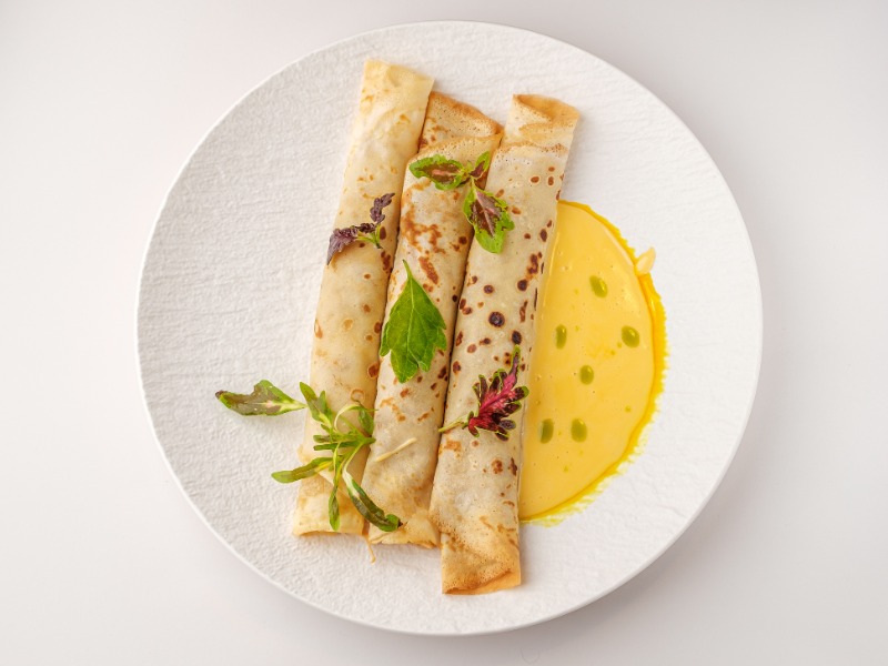 Фаворит. Млинці з індичкою та грибами