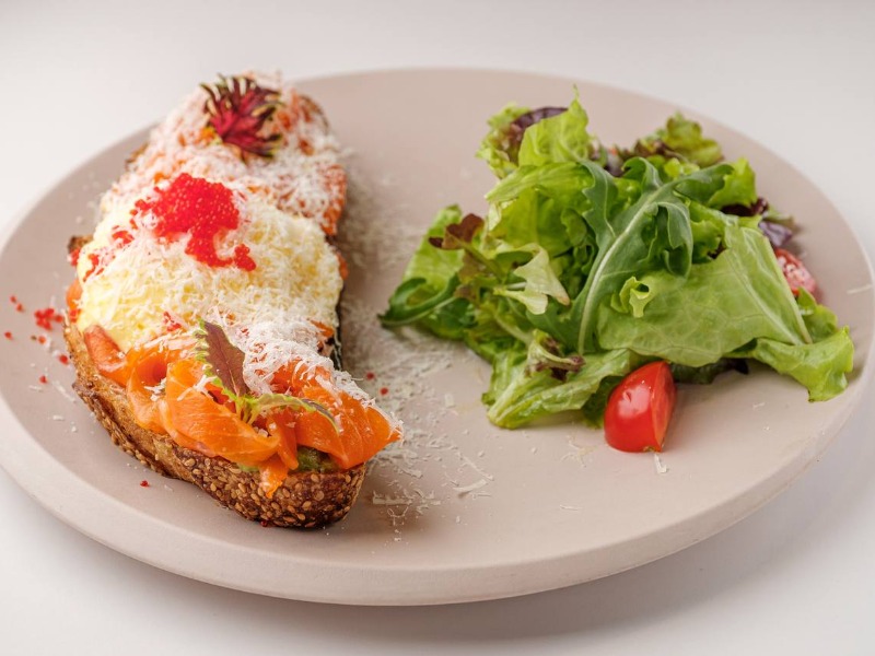 Бенедикт з лососем