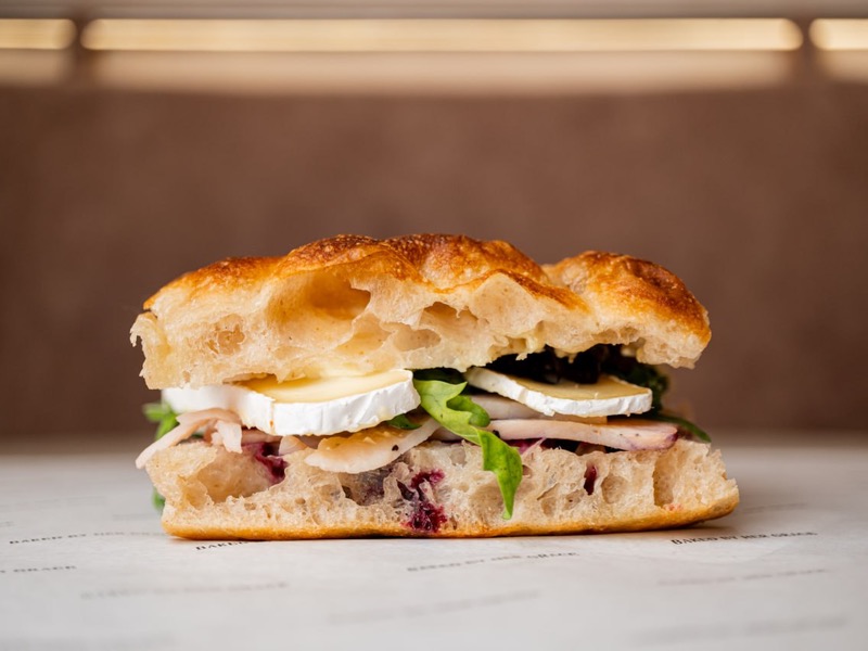 Фокача з індичкою