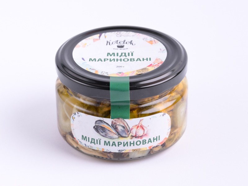 Мідії мариновані