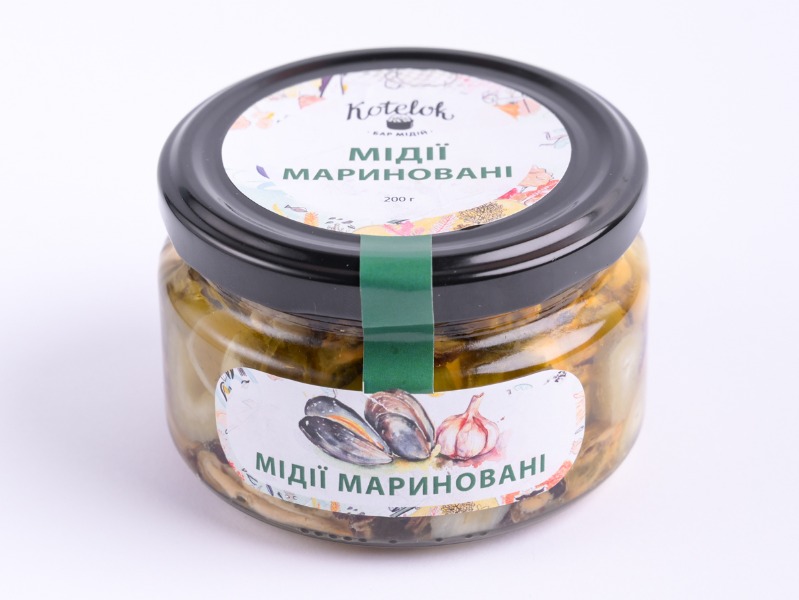 Мідії мариновані