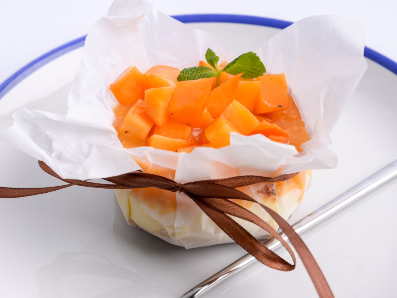 Чізкейк з хурмою