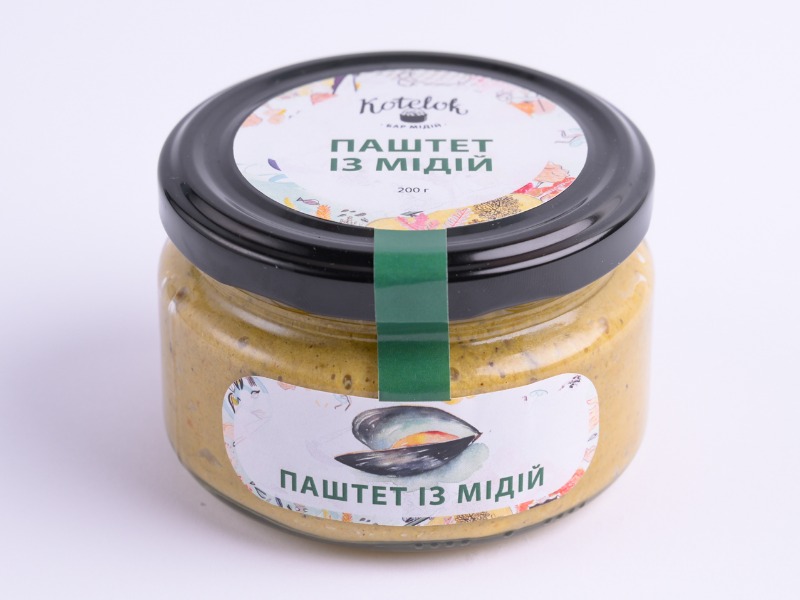 Паштет із мідій