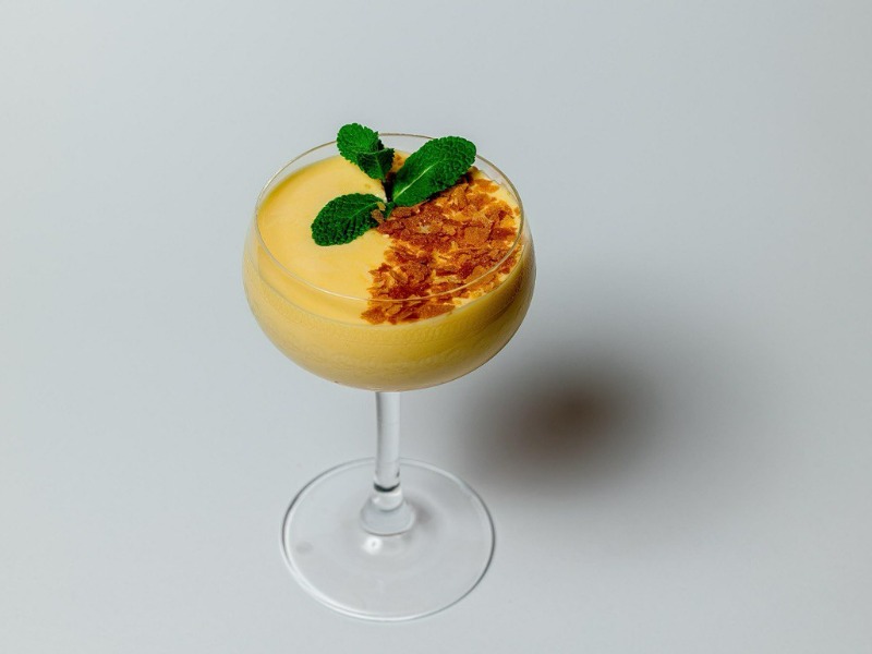 Сабайон з мандарином