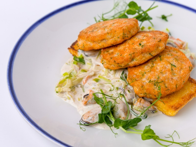 Ікорники з полентою