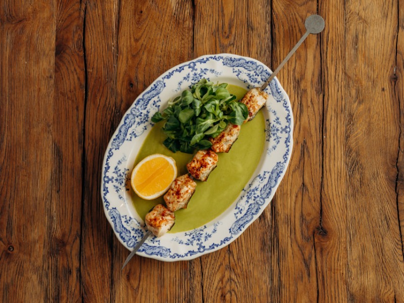 Шашлик з осетрини