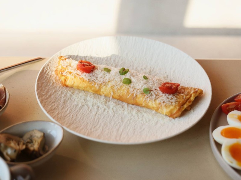 Сирний омлет