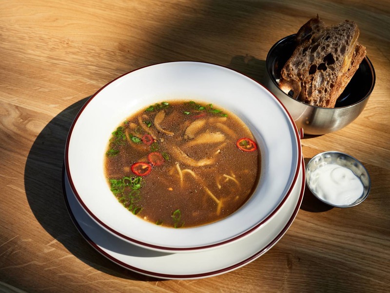 Грибна юшка