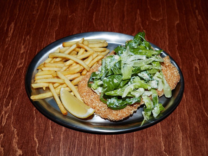 Шніцель зі свининиа