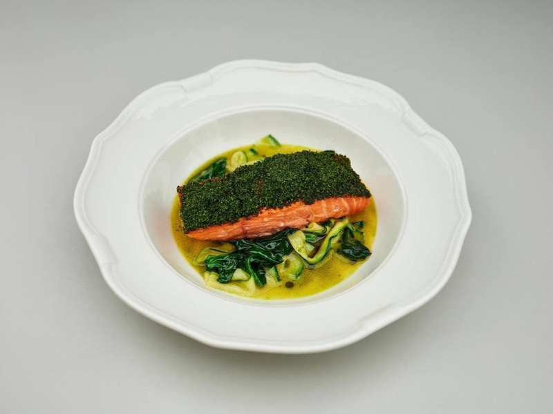 Філе форелі з соусом берр-монте