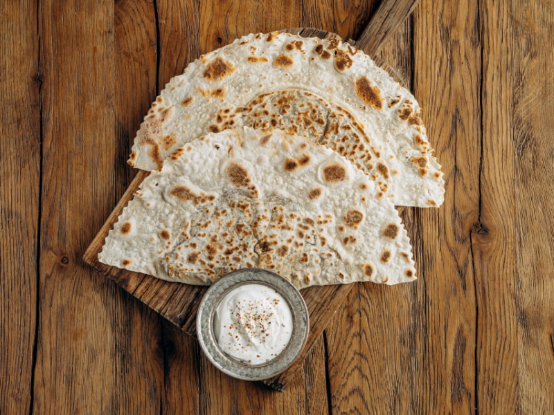 Янтик з картоплею та грибами