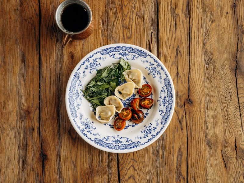 Юшка грибна з вушками