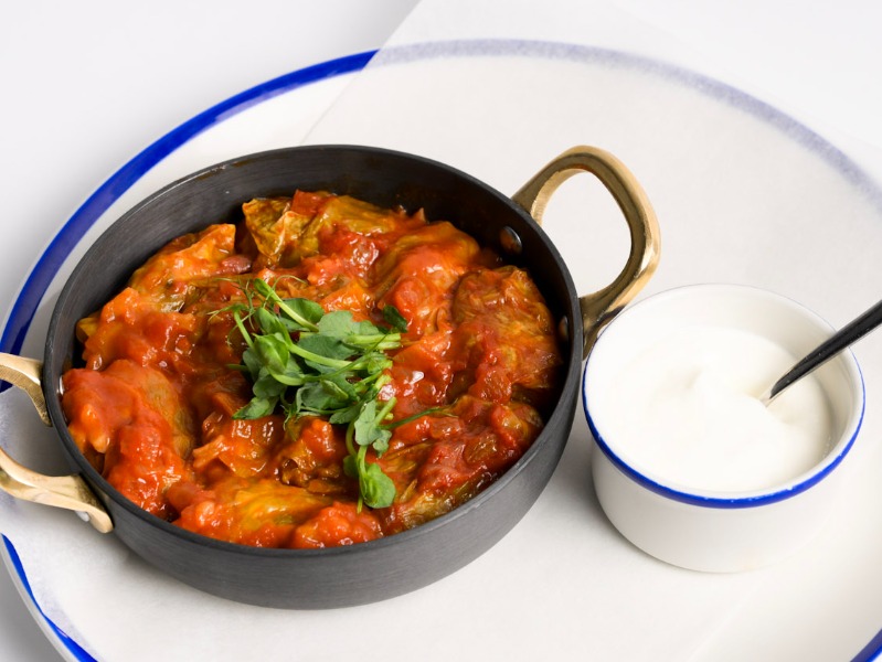 Голубці з мідіями