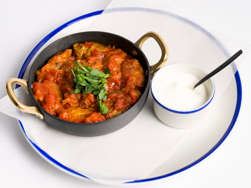 Голубці з мідіями