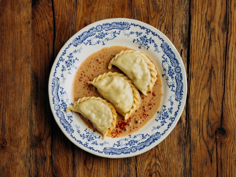 Вареники з качкою