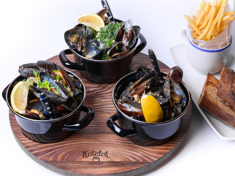 Дегустаційний сет з трьох котелків