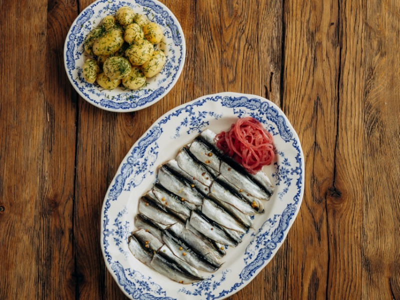 Тюлька з картоплею