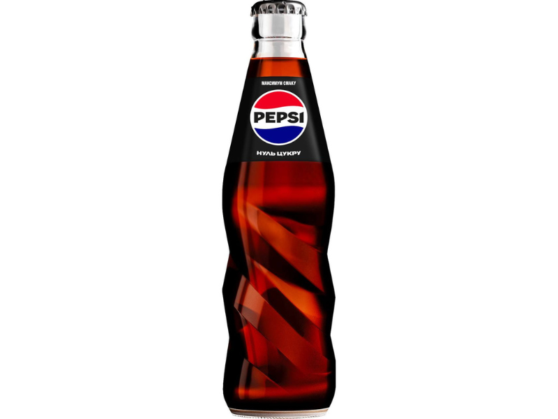 Pepsi Black Zero Sugar, Pepsi Black Zero Sugar Пляшка