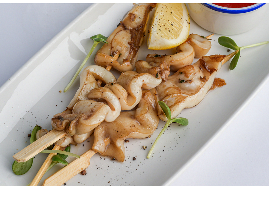 Кальмар на грилі