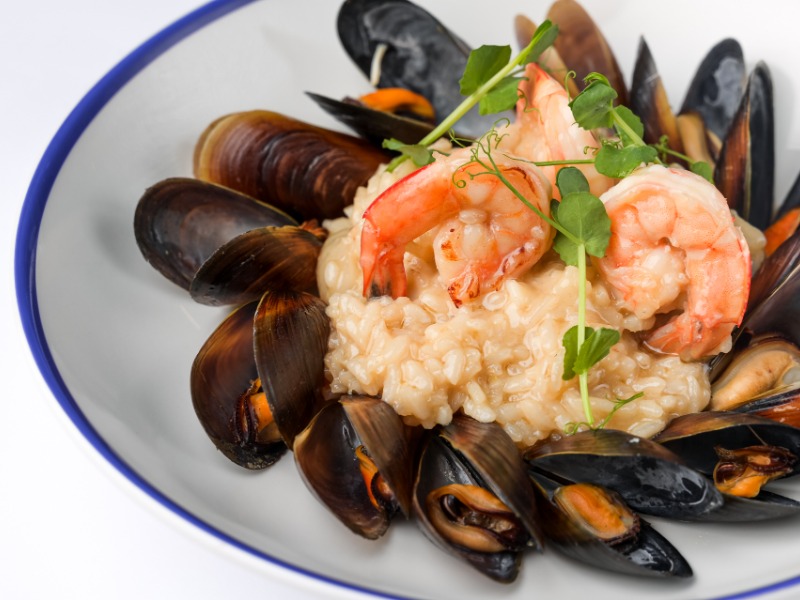 Різотто з морепродуктами