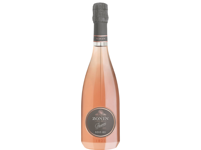 Prosecco Spumante Brut Cuvee 1821 ZONIN, Prosecco Spumante Brut Cuvee 1821 ZONIN Пляшка