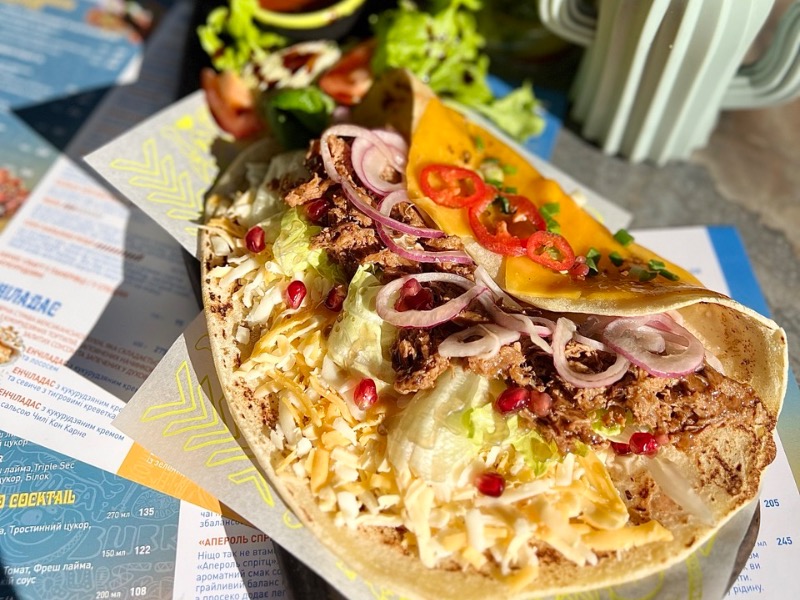 Кесаділья з томленою яловичиною, Кесаділья з томленою яловичиною Зробити подвійну начинку?