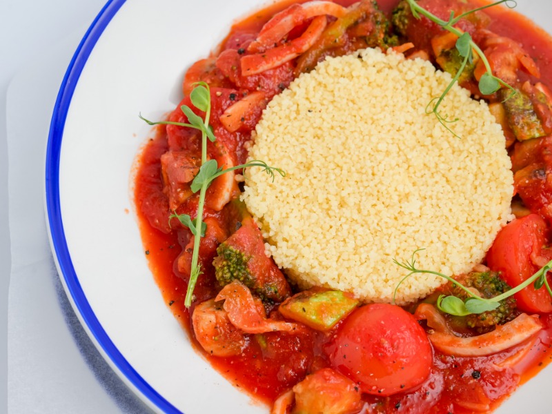 Кус-кус з овочами