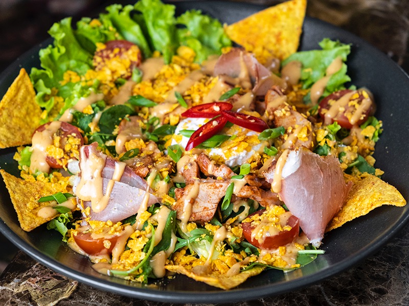 Салат Цезарь Кардіні з курки