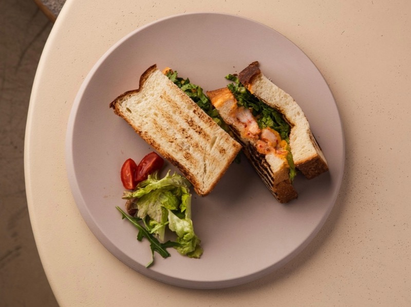 Мелт з креветкою та спайсi соусом