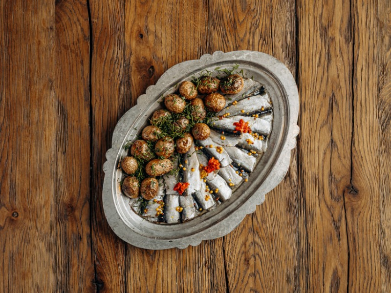 Тюлька з картоплею