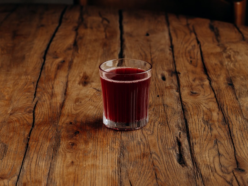 Морс клюква-вишня-апельсин