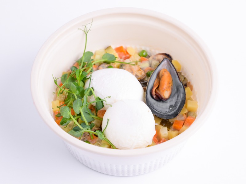 Олів'є з мідіями