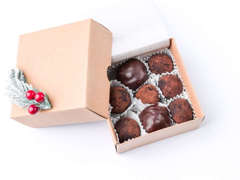 Святкова коробка цукерок