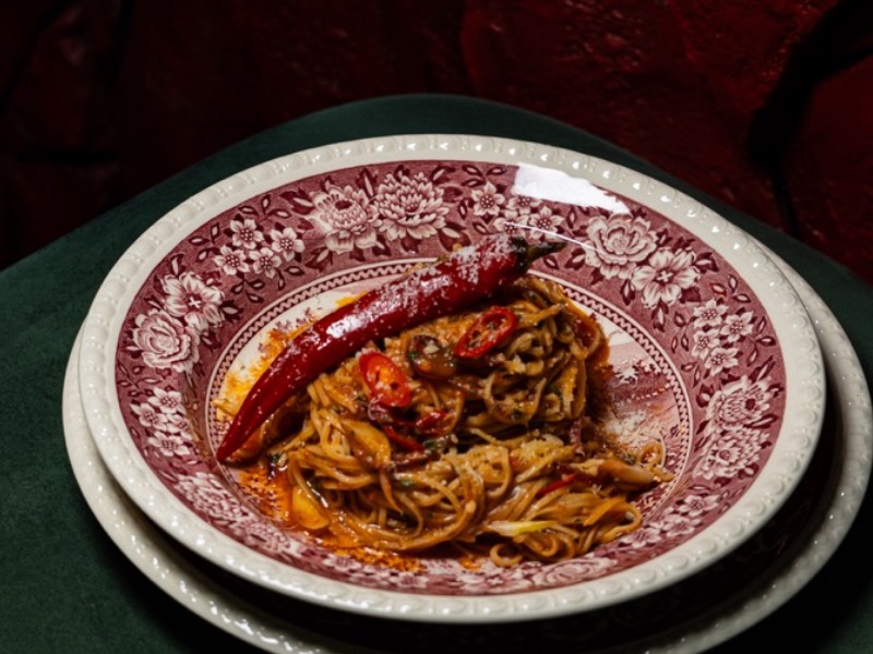 Спагетті Arrabbiata