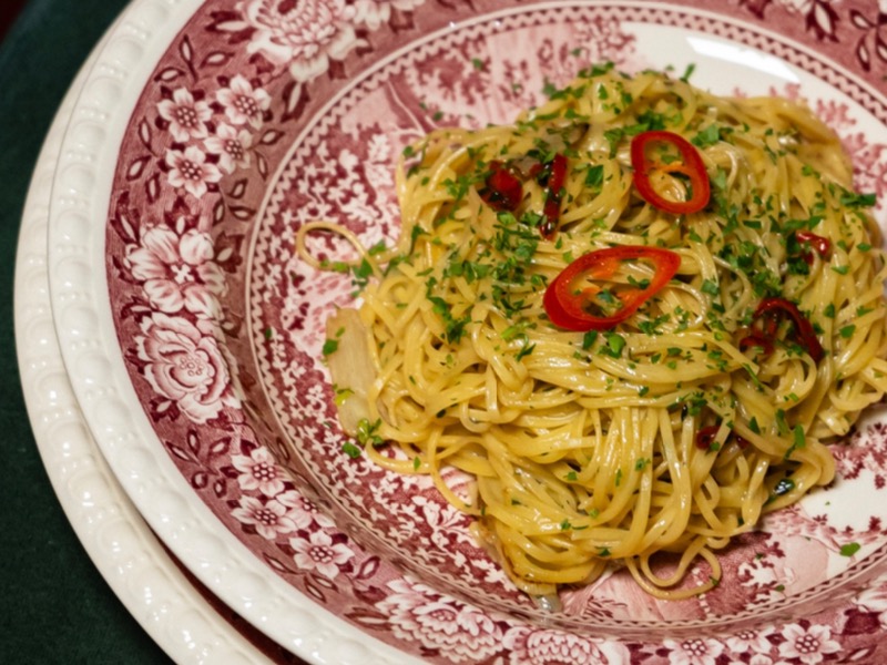 Спагетті Aglio e Olio
