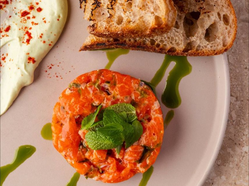 Тартар з лосося